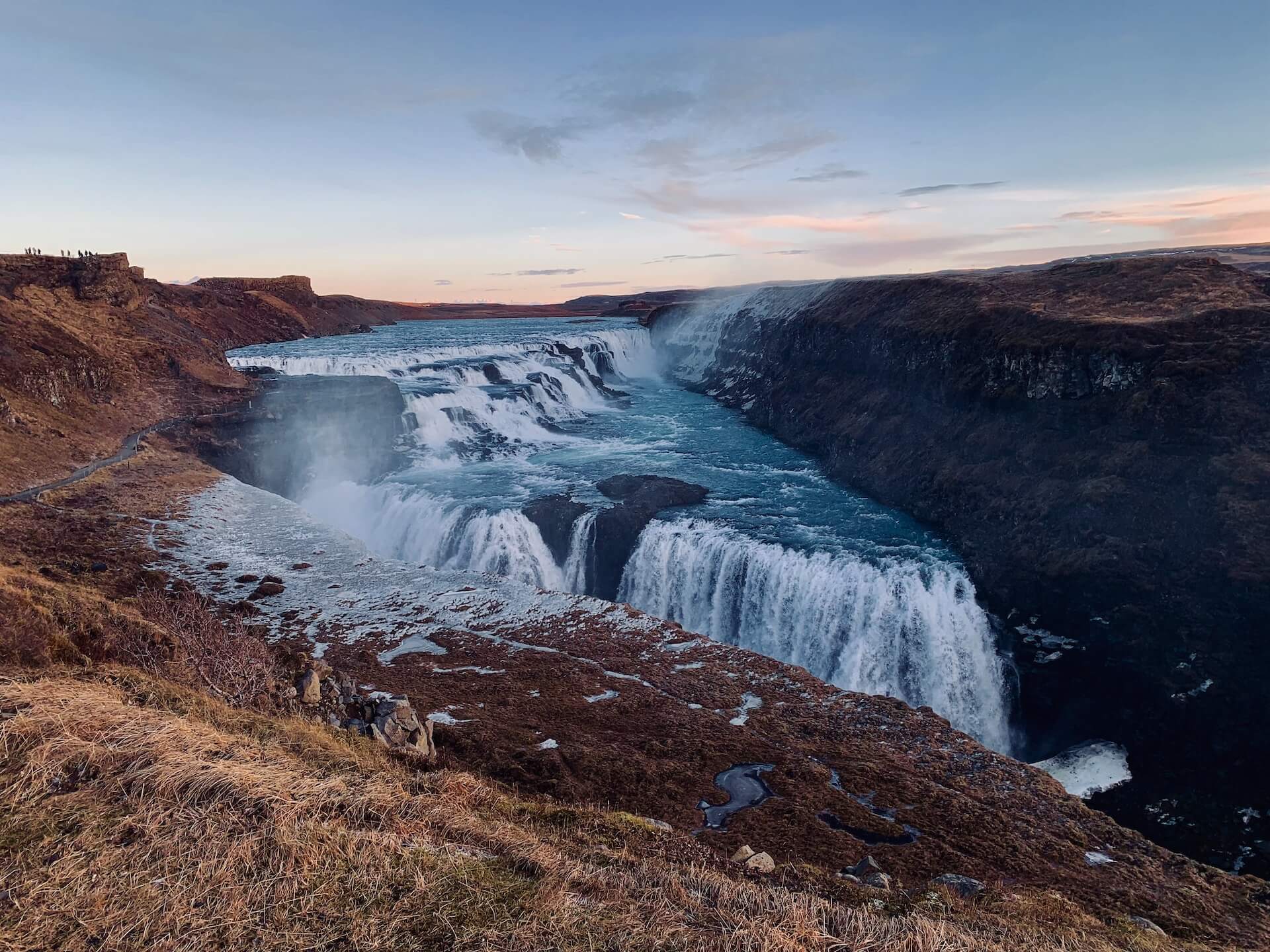 Gullfoss-Wasserfall