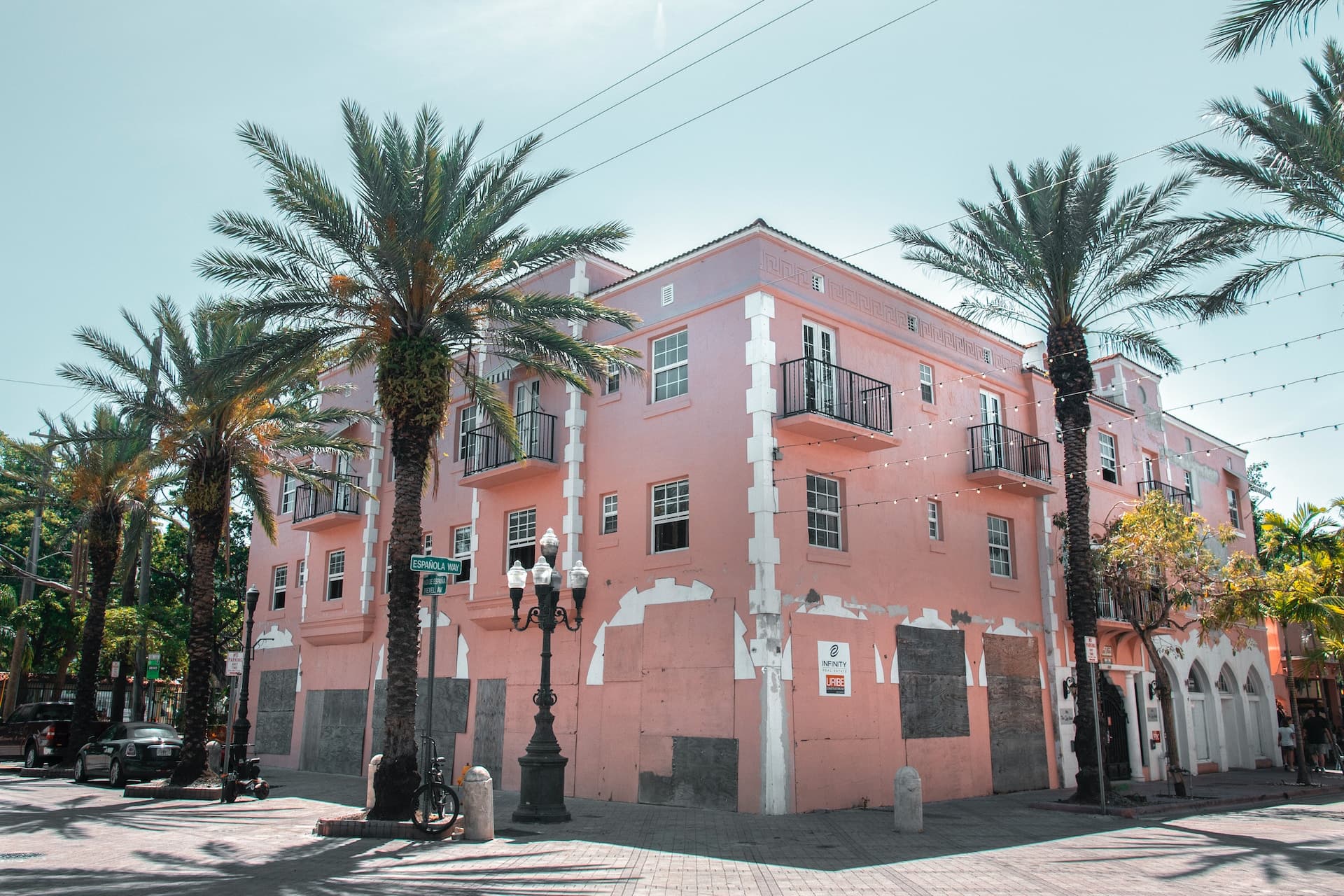 pink concrete building during daytime