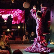 Barcellona: Spettacolo di flamenco con drink a La Rambla