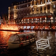 Amsterdam: Light Festival Boat with Unlimited Drinks Option