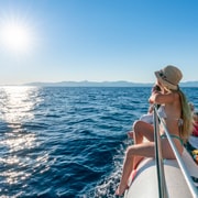 Palma de Mallorca: 5-stündige Katamaran-Kreuzfahrt mit Mittagessen und Schwimmen