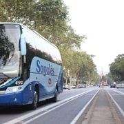 Girona: Girona Flughafen Bustransfer von/nach Barcelona Zentrum