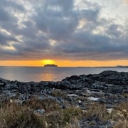 Seogwipo Stadt (auf der Insel Jeju) Wanderungen mit Sonnenuntergang