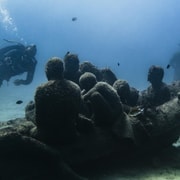 Museo Atlántico: clase de buceo para buceadores sin certificación