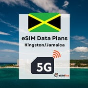 Kingston: eSIM Internet Data Plan for Jamaica high-speed