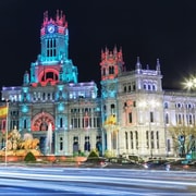 Madrid : Visite en bus de Noël à impériale avec guide