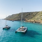 Palma de Mallorca: Half-Day Catamaran Tour with Buffet Meal