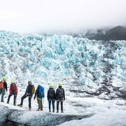 Parc national de Skaftafell : Randonnée avancée sur le glacier Falljokull