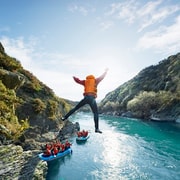 Queenstown: Rafting no rio Kawarau e passeio de barco a jato