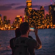 Chicago : Croisière nocturne de 90 minutes sur le fleuve et le bord du lac