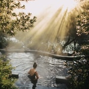 From Melbourne: Half-Day Spa Trip to Peninsula Hot Springs