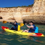 From Benagil: Benagil Caves Kayak Tour