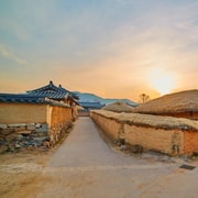 Desde Seúl: Excursión de un día a los Sitios de la UNESCO y el Pueblo Popular de Andong