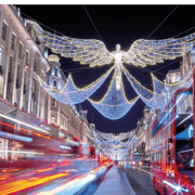 London: Christmas Lights Nighttime Bus Tour with Live Guide