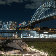 Luxuriöses Picknick für 2 mit Blick auf den Hafen von Sydney in Kirribilli