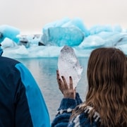 Desde Reikiavik Laguna Glaciar de Jökulsárlón y Playa Diamante