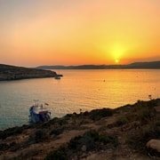 From Bugibba: Blue Lagoon Sunset Cruise