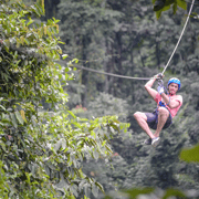 La Fortuna: Tirolina Arenal Mundo Aventura Park