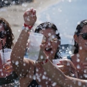Costa Adeje: Teneriffa Monkey Beach Club Utopia Pool Party