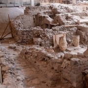 Santorini: Biglietto per Akrotiri con audioguida opzionale