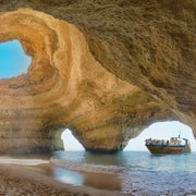 Albufeira: Cuevas de Benagil y avistamiento de delfines en 2,5 horas