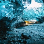 From Jökulsárlón: Vatnajökull Glacier Blue Ice Cave Tour