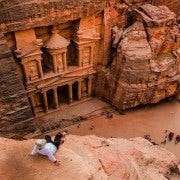 Von Amman aus: Petra, Wadi Rum und Totes Meer: Private 2-Tages-Tour