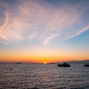 Mykonos: Sunset Cruise with a Buffet of Greek Delicacies