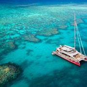 From Cairns: Great Barrier Reef Cruise by Premium Catamaran