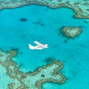 From Airlie Beach: Whitsundays Scenic Flight with Pickup