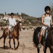 From Albufeira: Horse Riding Tour with Pickup