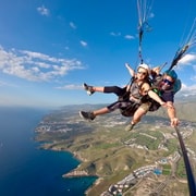 Costa Adeje: Tandem-Paragliding-Flug mit Abholung
