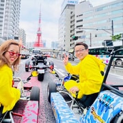 Tokio: Cruce de Shibuya, Harajuku, Torre de Tokio Recorrido en Go Kart