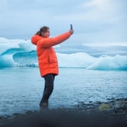 Depuis Reykjavik : Lagon du glacier de Jökulsárlón et plage de Diamond Beach