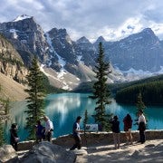 From Banff: Shuttle Service to Moraine Lake and Lake Louise