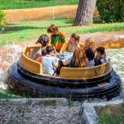 Zaragoza: Combo Amusement Park and Aquarium entry ticket