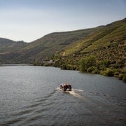 Au départ de Pinhão : Tour en bateau de Rabelo dans la vallée du Douro avec du vin de Porto