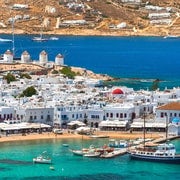 Visite en petit groupe de Mykonos pour les croisiéristes (prise en charge au port)