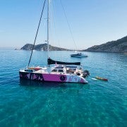 Côte d'Azur: Evening Catamaran Cruise with Aperitif