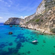 Cagliari : tour en bateau de la selle du diable, 4 arrêts et boissons