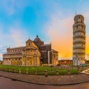 Entrada com horário marcado para a Torre Inclinada de Pisa e a Catedral com áudio