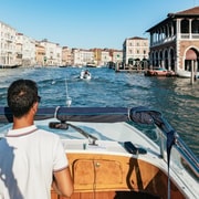 Venice: Shared Water Taxi Transfer to Marco Polo Airport