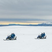 From Reykjavik: Golden Circle and Glacier Snowmobile Tour