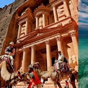 From Amman: Petra and Dead Sea Private Day Tour