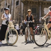 Palermo: tour guidato in bicicletta con degustazione di cibo di strada