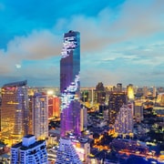 Bangkok: Biglietto d'ingresso per Mahanakhon SkyWalk con opzioni