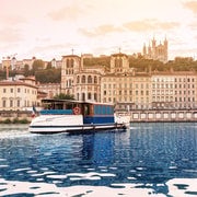 Tour del centro storico di Lione con biglietti per la crociera sul fiume con il vaporetto